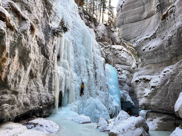 maligne canyon waterfalls