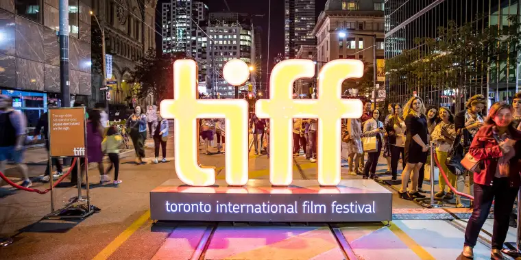TIFF neon sign