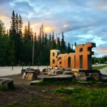 Banff town
