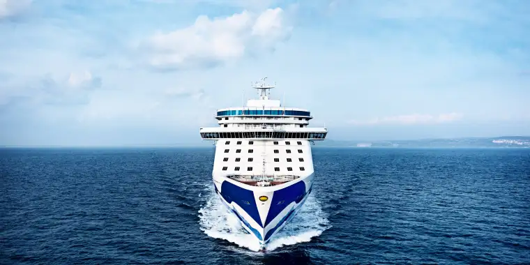 Princess Cruises ship at sea