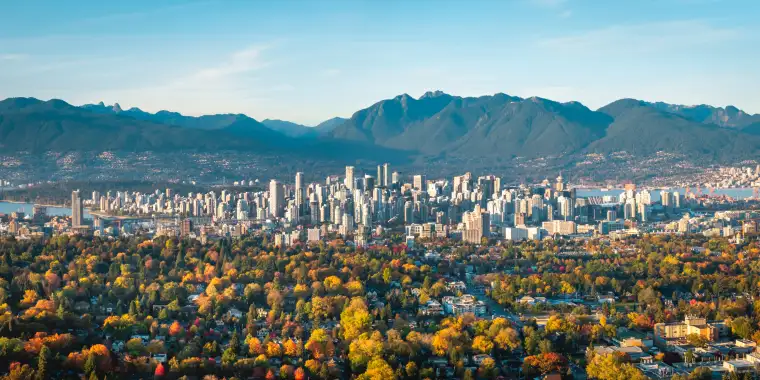 Autumn foliage in Vancouver